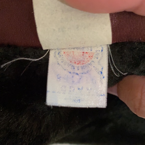 Vintage Union Made Black Fur Coat, size 14 - Picture 7 of 14